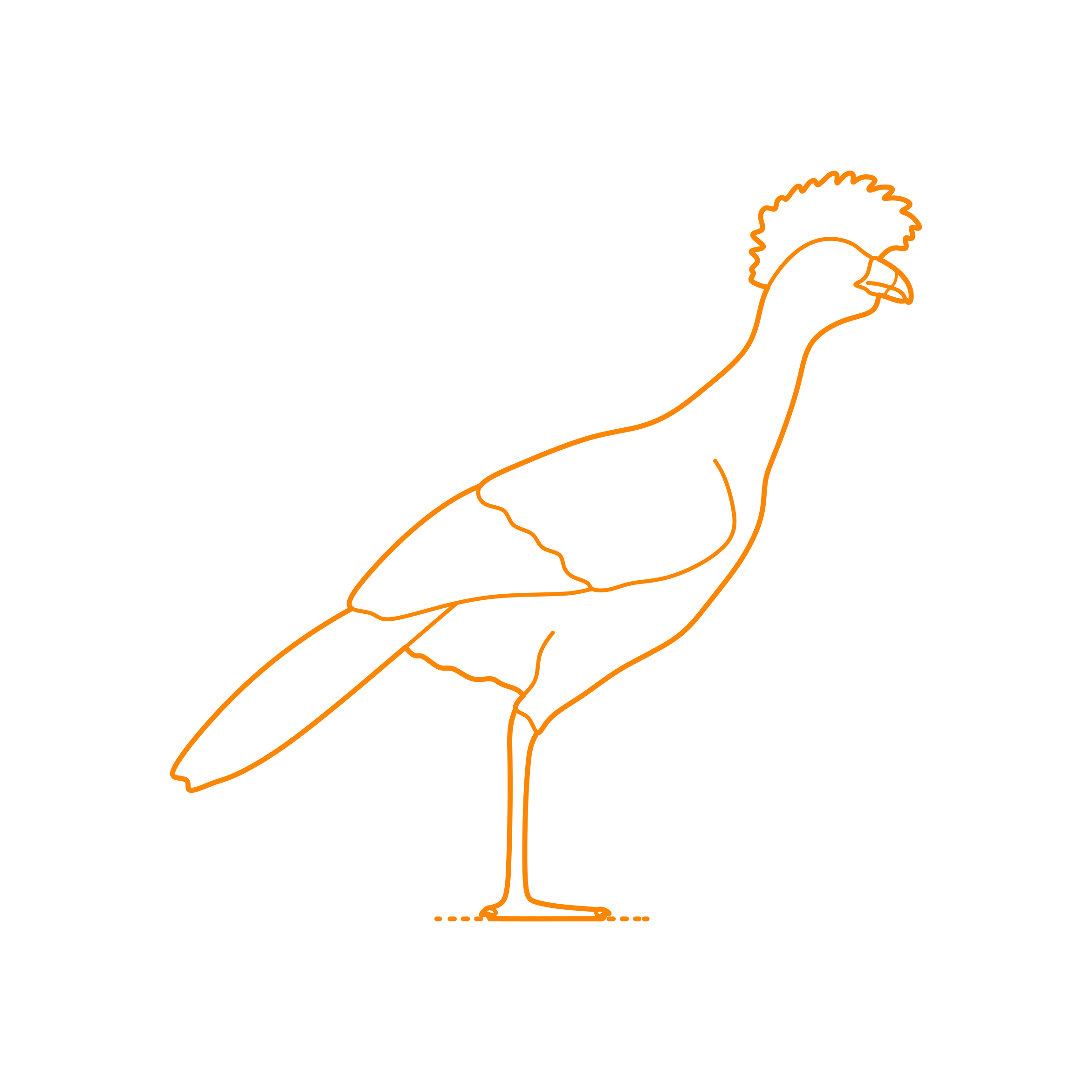 Animals Gamefowl Great Curassow Vinyl Svg File Free Vectors